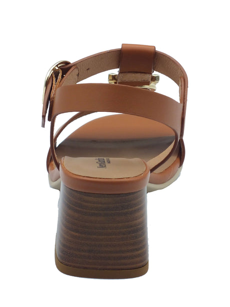 Nero Giardini Nero Giardini Sandali tacco alto Donna E615870D Armenia Cognac pelle marrone Cognac