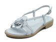 Nero Giardini Nero Giardini Sandali tacco basso Donna E615901D Loira Bianco pelle bianco Bianco