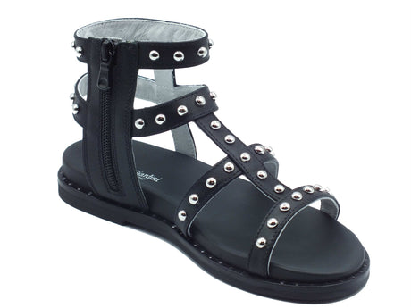 Nero Giardini Nero Giardini Sandali tacco basso Donna E615920D Tamigi Nero pelle nero Nero