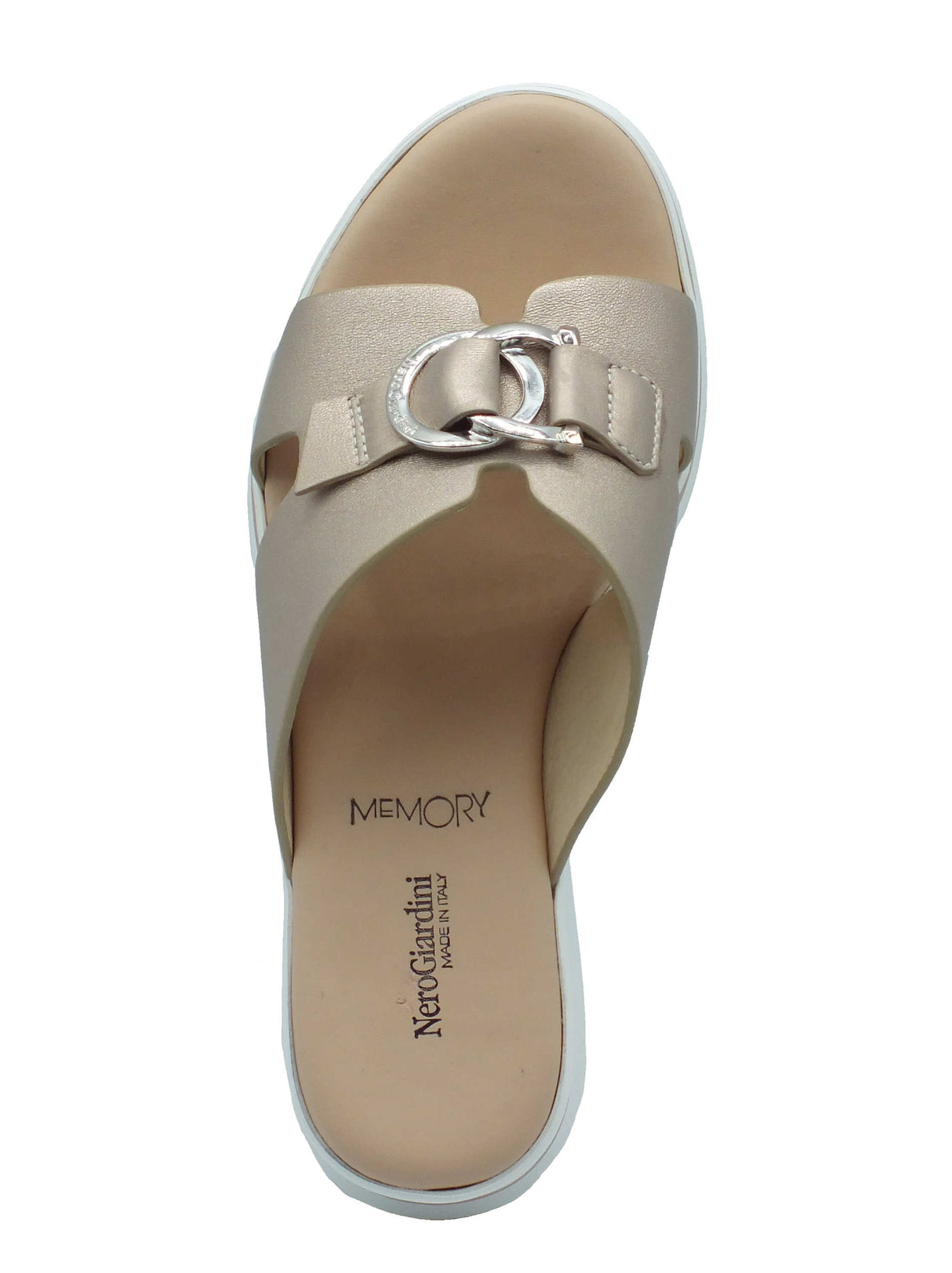 Nero Giardini Nero Giardini Sandali zeppa alta Donna E615955D Etoile Sand pelle beige Sand