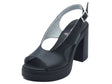 Nero Giardini Nero Giardini Sandali tacco alto Donna E616082D Tamigi Nero pelle nero Nero