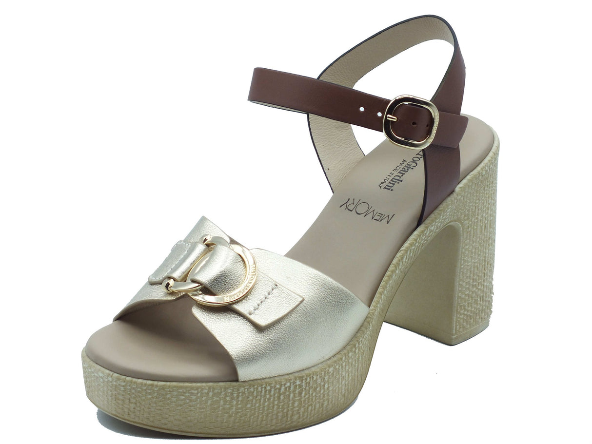 Nero Giardini Nero Giardini Sandali tacco alto Donna E617013D Etoile Sand Cuoio pelle marrone Sand Cuoio