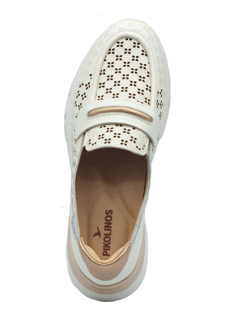 Pikolinos Pikolinos Mocassini Donna Cantabria W4R-6729C1 Nata pelle beige Nata