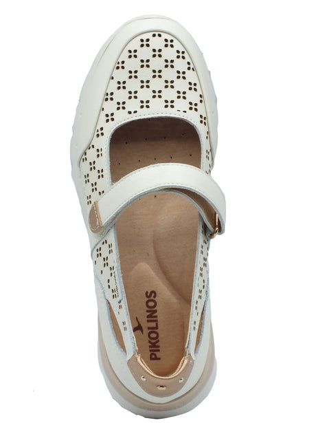 Pikolinos Pikolinos Ballerine Donna Cantabria W4R-6774C1 Nata pelle bianco Nata