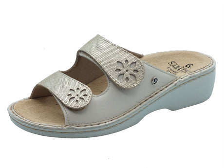 Sabatini Sabatini Ciabatte Donna S1523 Ninfea Soft Beige pelle beige Beige