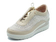 Stonefly Stonefly Sneakers confort Donna 223606 Cream 38 Nap Strass pelle beige Cream