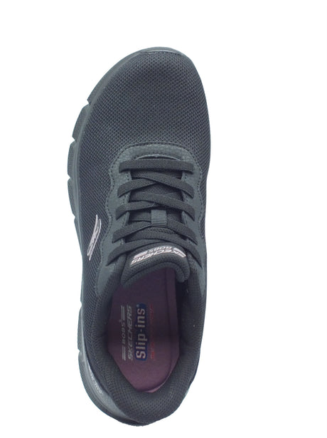 Skechers Skechers Slip-on Donna 117324 Flex Lucy Black pelle nero Black