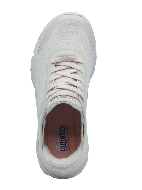 Skechers Skechers Slip-on Donna 117391 Linear Force White sintetico bianco White