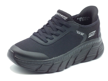 Skechers Skechers Slip-on Donna 117391 Bobs Flex Liner Force Black sintetico nero Black