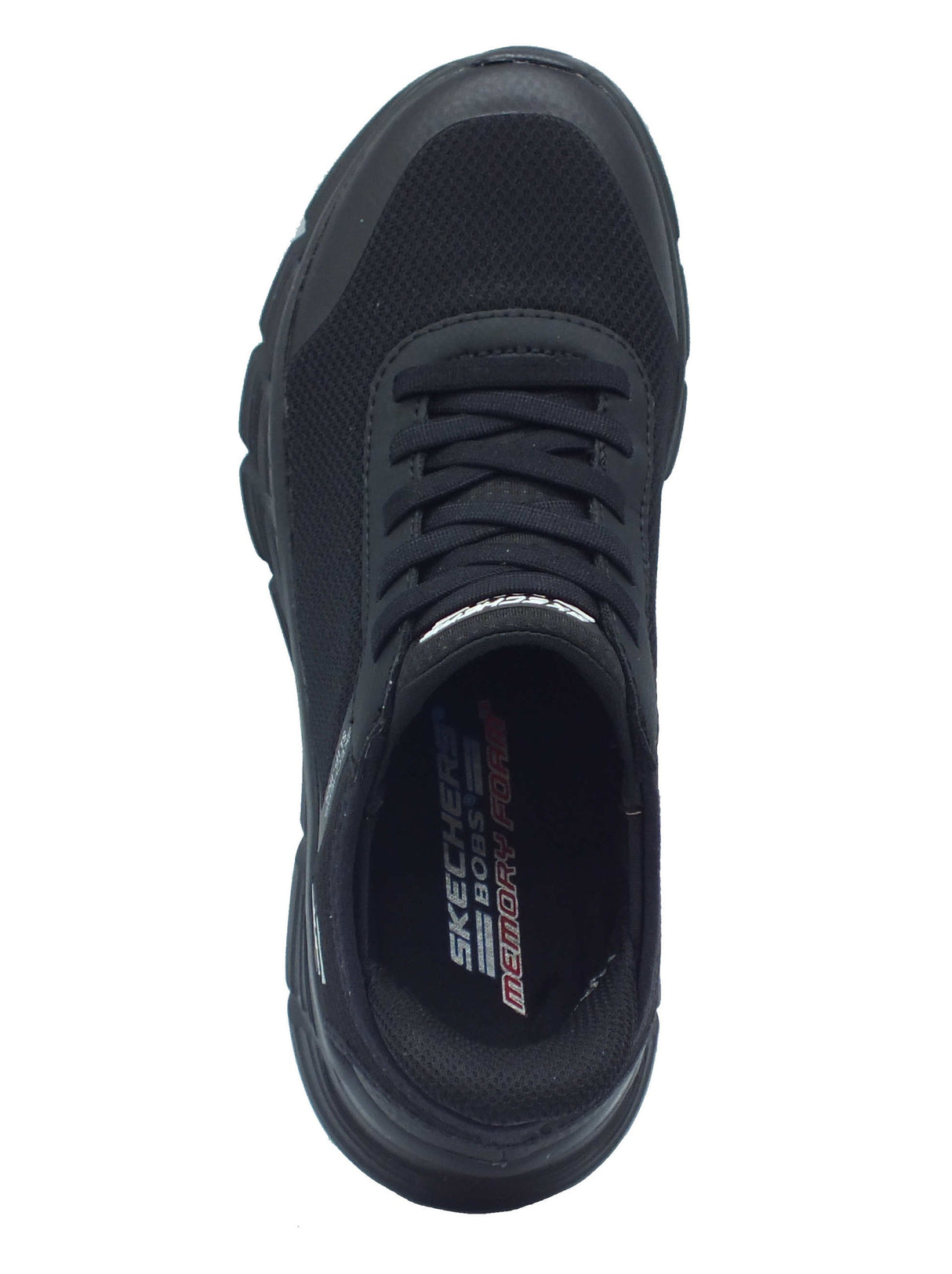Skechers Skechers Slip-on Donna 117391 Bobs Flex Liner Force Black sintetico nero Black