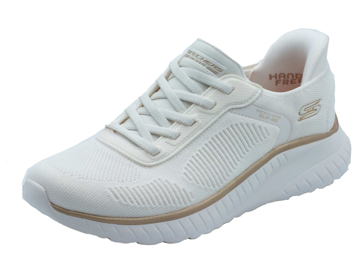 Skechers Skechers Slip-on Donna 117497 Current Muse White sintetico bianco White