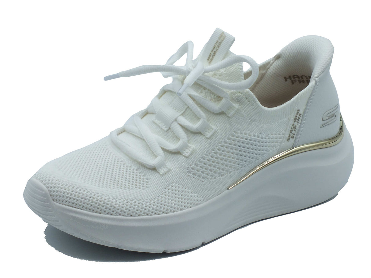 Skechers Skechers Slip-on Donna 117617 Bobs B Love True Delight White sintetico bianco White