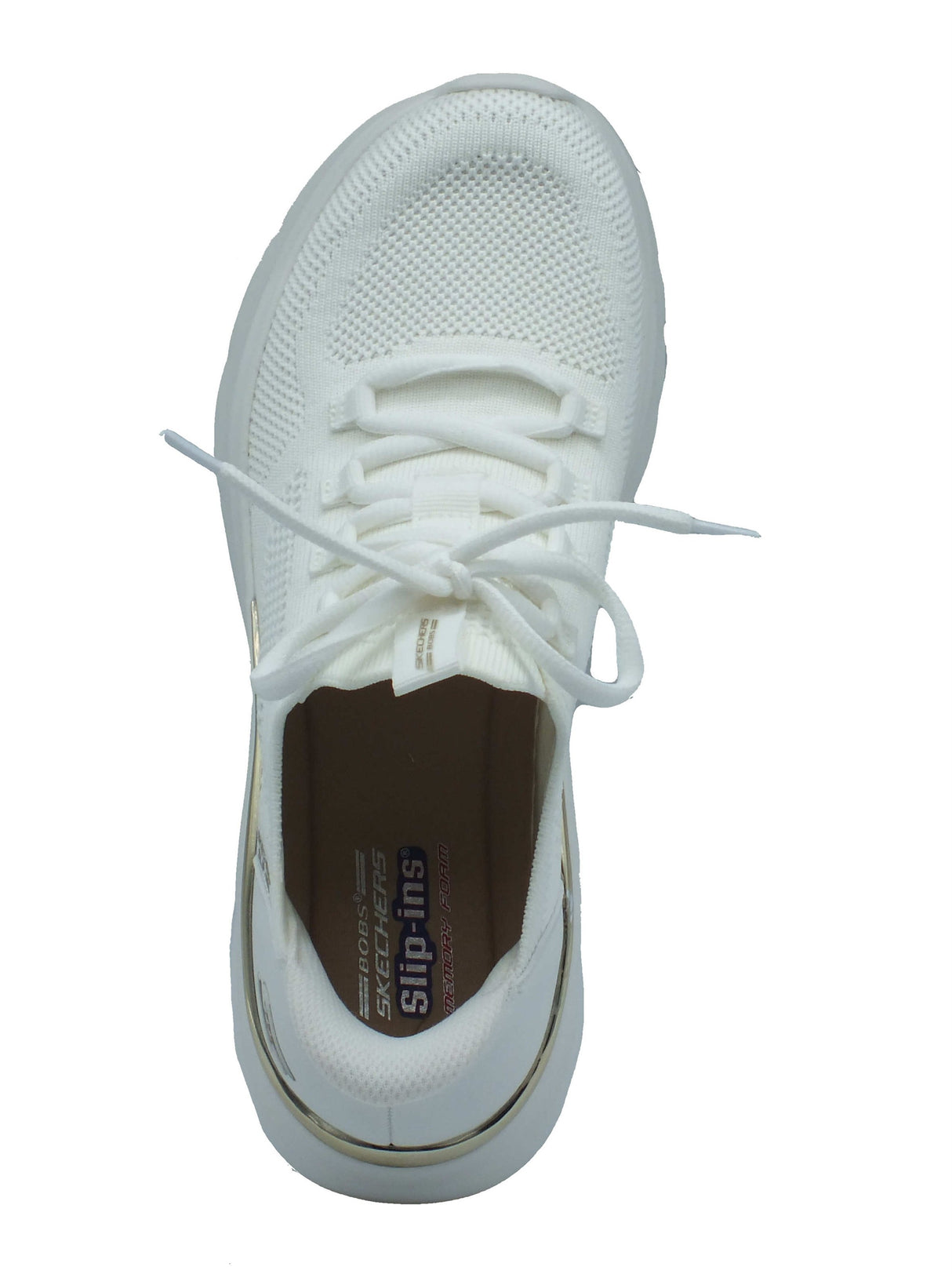 Skechers Skechers Slip-on Donna 117617 Bobs B Love True Delight White sintetico bianco White
