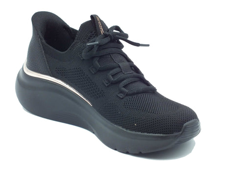 Skechers Skechers Slip-on Donna 117617 True Delight Black sintetico nero Black