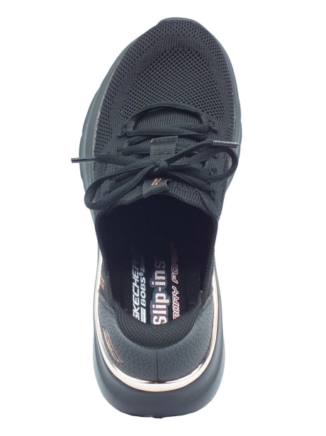 Skechers Skechers Slip-on Donna 117617 True Delight Black sintetico nero Black