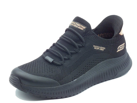 Skechers Skechers Slip-on Donna 117743 Dire Step Black sintetico nero Black