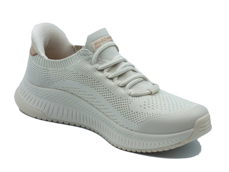 Skechers Skechers Slip-on Donna 117743 Dire Step Off White sintetico bianco Off White