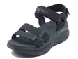 Skechers Skechers Sandali zeppa alta Donna 119828 Going Out Vibes Black sintetico nero Black
