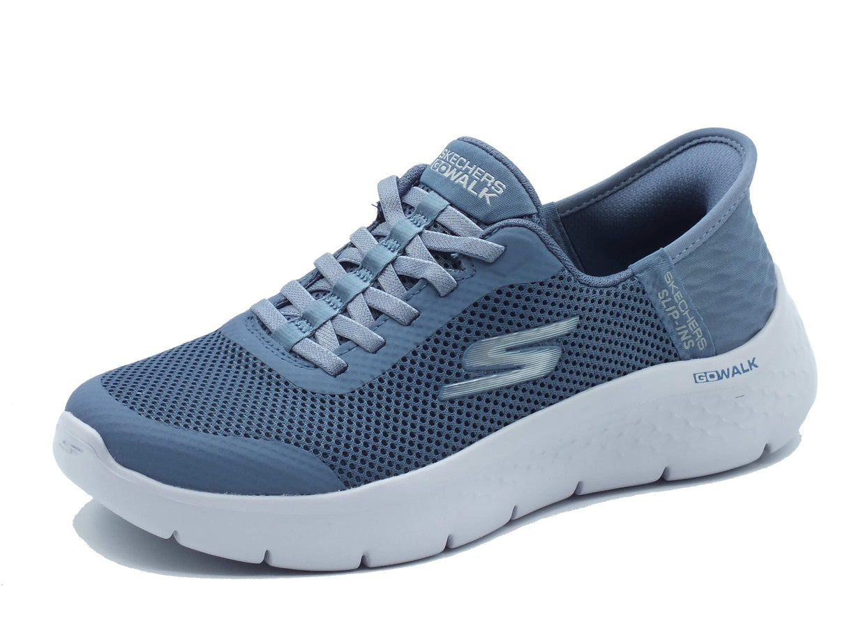 Skechers Skechers Slip-on Donna 124836 Go Walk Flex Blue sintetico blu Blue