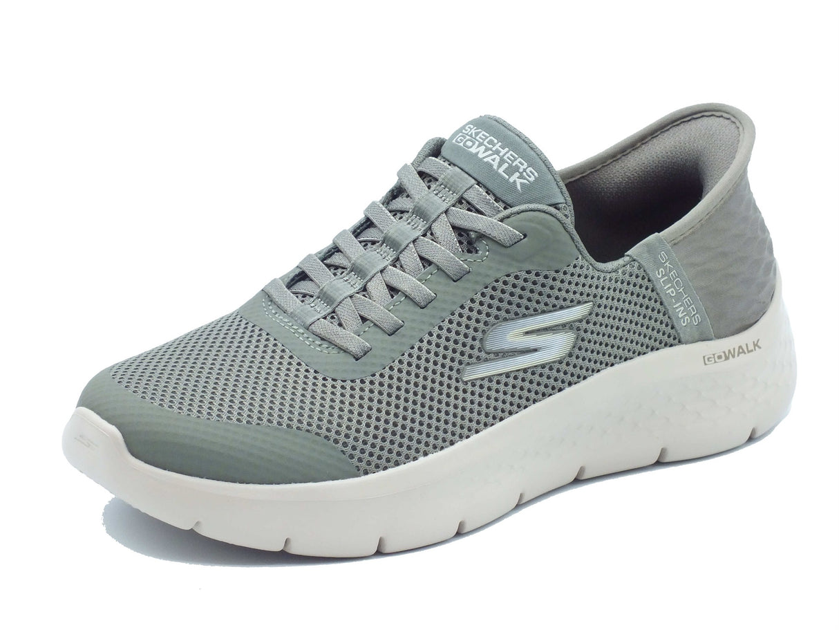 Skechers Skechers Slip-on Donna 124836 Go Walk Flex Olive sintetico verde Olive