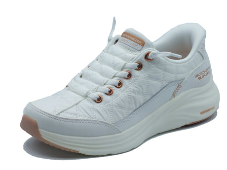 Skechers Skechers Slip-on Donna 150413 Golden Hour White Rose Gold pelle bianco Rose Gold