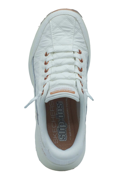 Skechers Skechers Slip-on Donna 150413 Golden Hour White Rose Gold pelle bianco Rose Gold