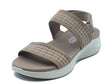 Skechers Skechers Sandali zeppa bassa Donna 164090 Mocha sintetico beige Beige