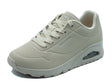 Skechers Skechers Sportive Donna 177861 Uno Shiny Scale Off White pelle bianco Off White