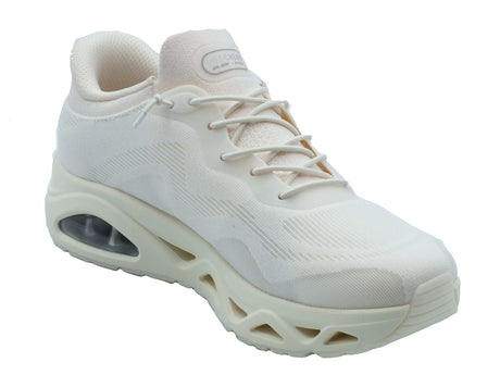 Skechers Skechers Sneakers Donna 190115 Uno Glide Step Off White Tela bianco Off White