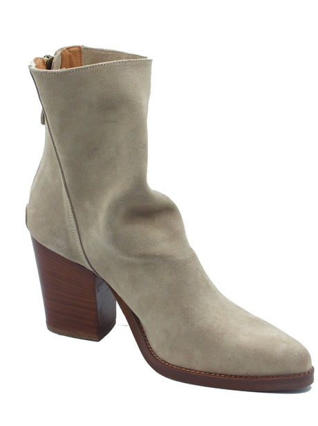 Stelio Malori Stelio Malori Tronchetti con tacco Donna 8051 Crosta pelle beige Beige