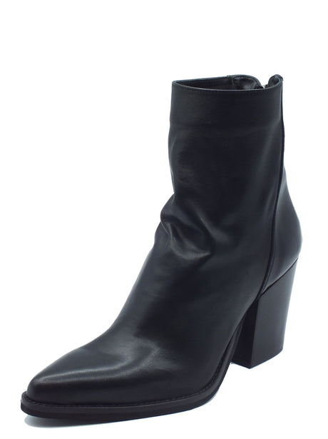 Stelio Malori Stelio Malori Tronchetti con tacco Donna 8051 Lux Nero pelle nero Nero