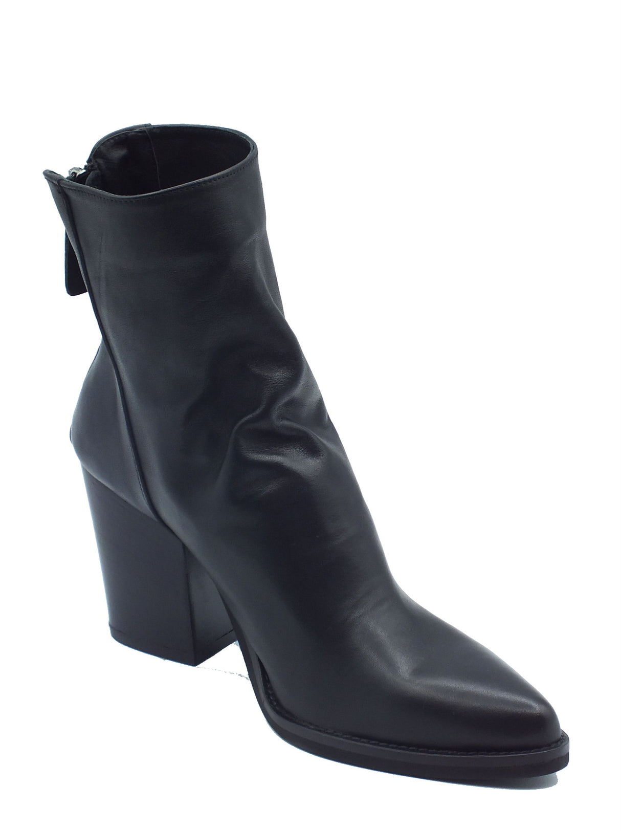 Stelio Malori Stelio Malori Tronchetti con tacco Donna 8051 Lux Nero pelle nero Nero