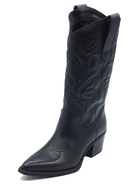 Stelio Malori Stelio Malori Stivali Donna 922 Lux Nero pelle nero Nero