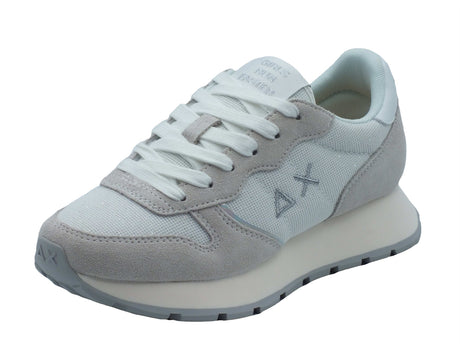 SUN68 SUN68 Sportive Donna Z36203 Ally Glitter Textile Bianco pelle bianco Bianco