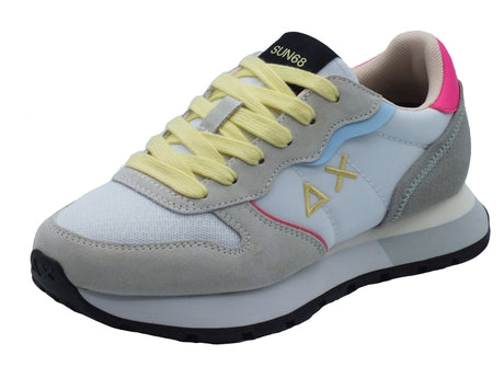 SUN68 SUN68 Sportive Donna Z36204 Ally Color Exsplosion Bianco pelle bianco Bianco