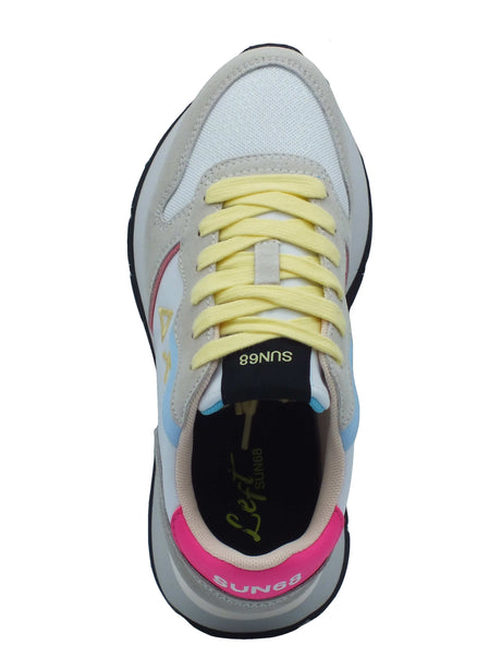 SUN68 SUN68 Sportive Donna Z36204 Ally Color Exsplosion Bianco pelle bianco Bianco