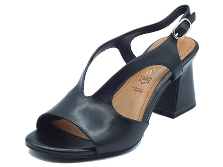 Tamaris Tamaris Sandali tacco alto Donna 1-28316-44 Black pelle nero Black