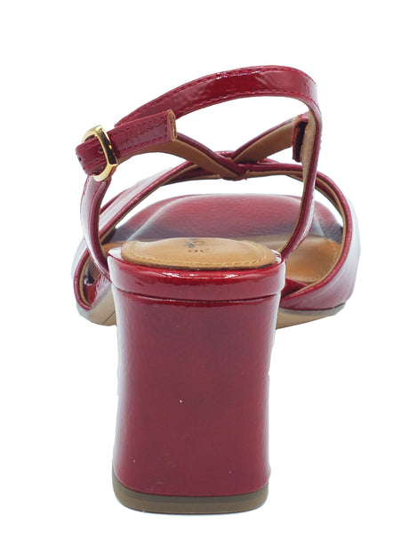 Tamaris Tamaris Sandali tacco alto Donna 1-28339-46 Cherry sintetico rosso Cherry