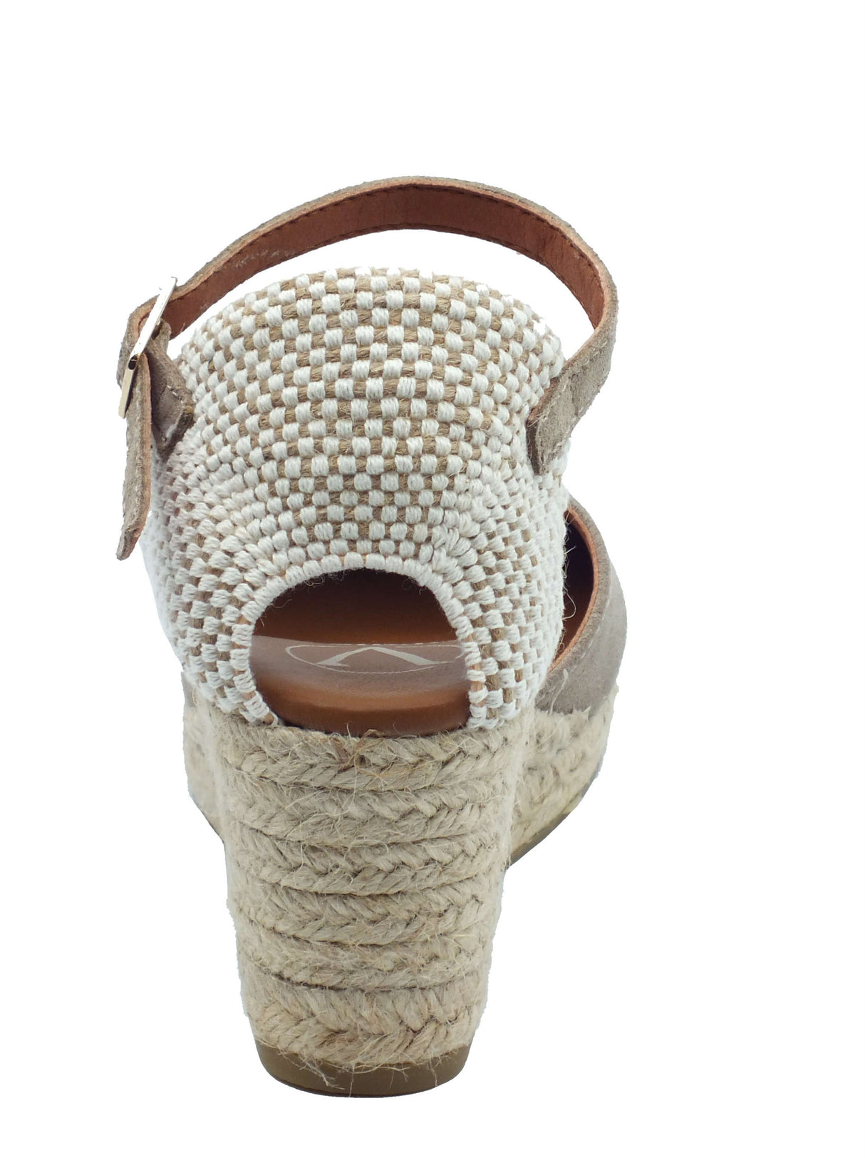 Viguera Viguera Sandali zeppa alta Donna 2012 Vitelo Desert pelle grigio Vitelo Desert