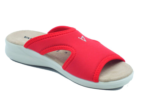 Valleverde Valleverde Ciabatte Donna 25321 Rosso sintetico rosso Rosso