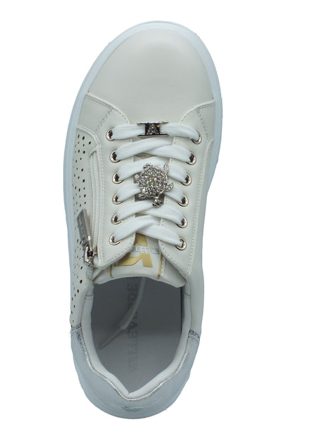 Valleverde Valleverde Sneakers Donna 35493 Bianco pelle bianco Bianco