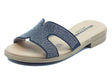 Valleverde Valleverde Sandali tacco basso Donna 55400 Nero pelle nero Nero
