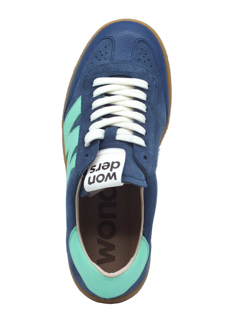 Wonders Wonders Sneakers Donna AP-2001 Nubia Wild Baltic pelle blu Baltic
