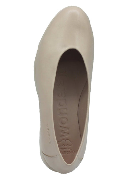 Wonders Wonders Decoltè con zeppa Donna C-33100 Sauvag Beige pelle beige Beige