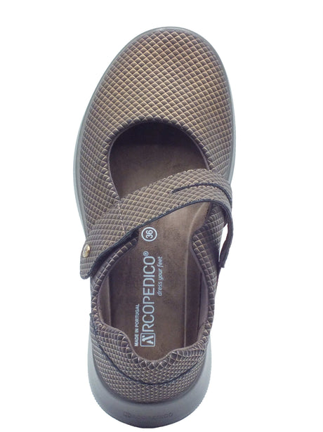 Arcopedico Arcopedico Ballerine Donna Nahanni L03 Terra pelle marrone Terra