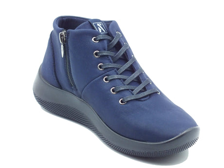 Arcopedico Arcopedico Sneakers Donna Tatra L12 Black pelle blu Navy
