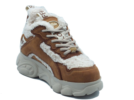 Buffalo Buffalo Sneakers Donna CLD CHAI WARM Beige Brown sintetico marrone Beige Brown