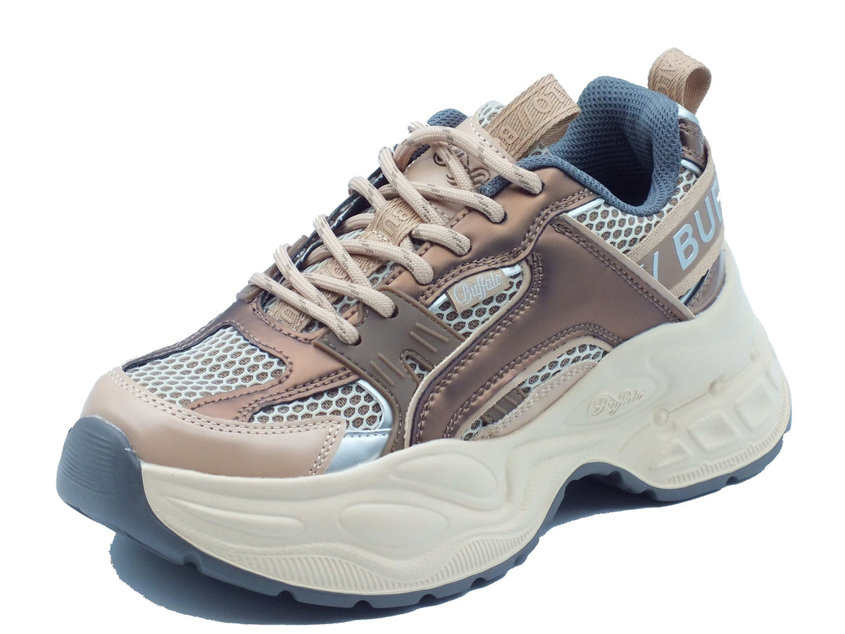 Buffalo Buffalo Sneakers Donna Yuno Vegan Blush sintetico rosa rosa