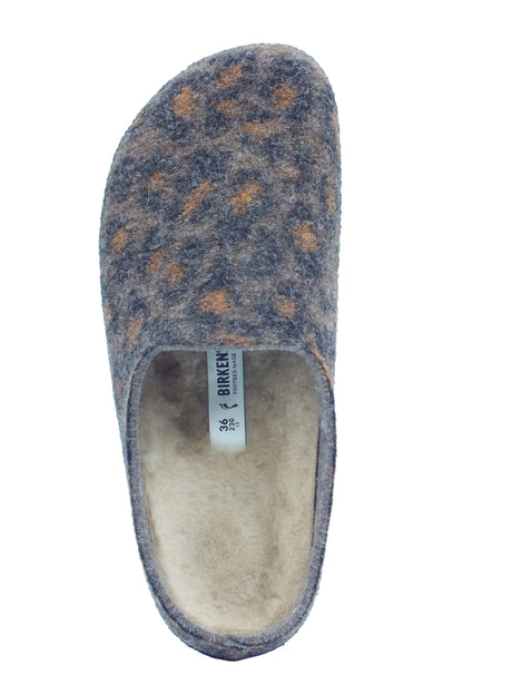 Birkenstock Birkenstock Ciabatte Donna 1032536 Amsterdam Wrapped Leo Pepper lana marrone Leo Pepper
