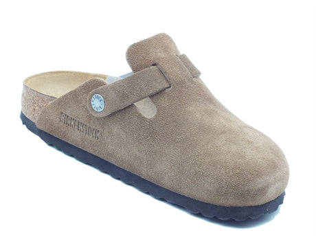 Birkenstock Birkenstock Sabot Donna 1032795 Boston Bs Dark Tea pelle marrone Dark Tea